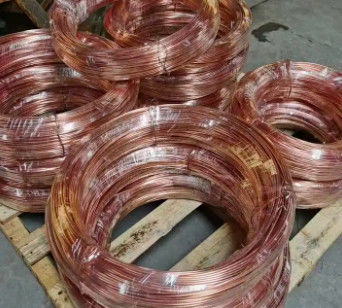 Parlak Yüzey Katı Çıplak Bakır Tel 0.1 mm 0.35mm 0.45mm 0.55mm 0.65mm