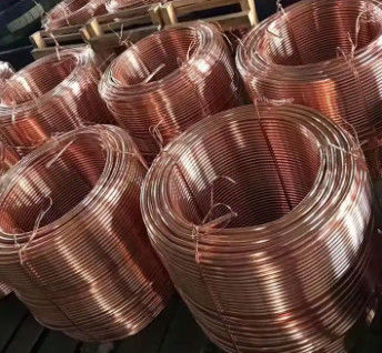 Yüksek Saflık 99.99% Kırmızı Bakır Tel 4mm 6mm 8mm Katı Çıplak Bakır Tel Elektrik için Kullanım