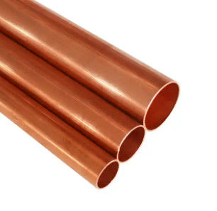Fabrika toptan satışı 6mm 8mm 10mm Diametresi Katı Bakır Borusu Yüzeyi Polilanmış Düz Bakır Borusu