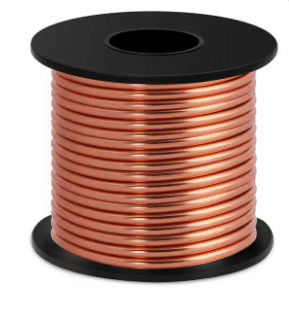 Fabrika Tedarikçisi Yüksek Kalite Katı Çıplak Bakır Tel Kablo için 0.1mm 0.2mm 0.3mm 0.4mm