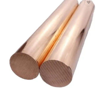 Fabrika toptan satışı 6mm 8mm 10mm Diametresi Katı Bakır Borusu Yüzeyi Polilanmış Düz Bakır Borusu