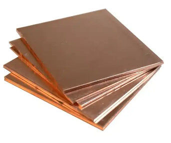 C18700 C17200 Yassı kurşunlu bronz metal plaka korozyona dayanıklı bakır alaşımı