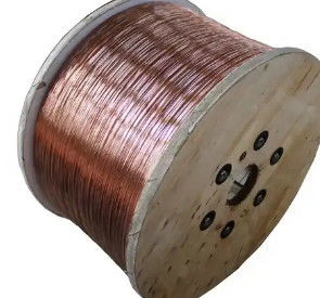 Bakır bazlı düşük dirençli ısıtıcı teller Katı çıplak bakır teller Elektrik için 0.1-10mm çapı