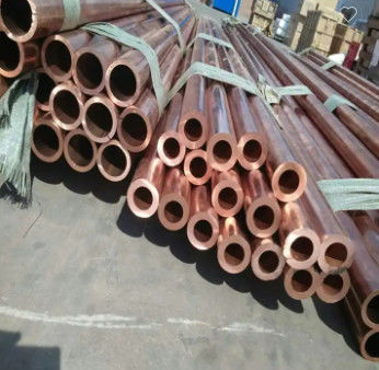 Küçük çaplı düz 22mm 15mm 10mm ASTM B88 Bakır Tüp Satılık Bakır Tüp